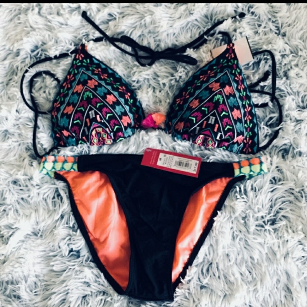Embroidered Swimsuit